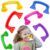 Honoson 6 Pcs Whisper Reading Phones for Classroom Reading Phones Auditory Feedback Classroom Must Haves Tattle Phone Hear Myself Sound Phone Colored Speech Therapy Back to School Toy Tool for Kid