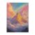 Honozo Sunset Pastel Mountain 500‑Piece Wooden Jigsaw Puzzle, Tranquil Sky‑Peak View. Perfect Party Night Game
