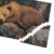 Honozo Wild Flower Bear Wood Jigsaw Puzzle, 1000-Piece Family Toy