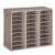 HOOBRO Literature Organizer, 27 Compartments Wooden Mail Organizer, Countertop Literature Sorter with Adjustable Shelves for Home, Office, School, Student Mailbox for Classroom, Greige BG27WF01