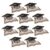 HOODANCOS 10pcs Graduation Brooch Pin Lightweight Alloy Graduation Cap Book Design Class of 2026 Resistant to Fading Accessories