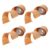 HOODANCOS 4 Rolls Kraft Paper Packing Tape 2 Inch X 3 Yards Strong Adhesion and Easy to Tear for Sealing Storage Boxes and Carton Boxes in Warehouse Operations and Long-Distance Transit