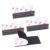 Hook and Loop Tape 2in x 4in 30 Pairs, Mounting Tape Heavy Duty Adhesion, Slef Adhesive Interlocking Strip, Back Adhesive Mounting Strips, Reclosable Sticky Back, Double Sided Carpet & Rug Fixation