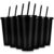 Hooqict 7 Sets Reusable Cups with Lids and Straws 24 oz Plastic Tumblers Black Party Favor Cups Water Bottle Iced Coffee Travel Mug for Kids, Adults, Summer Birthday Parties