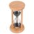 HOOTNEE Minute Wooden Sand Timer with Stable Design and Precise Timing, Beige Hourglass with Wooden Frame for Classroom Use and Visual Countdown