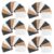 HOOWIFFY 600pcs Blank Kraft Paper Index Cards 3.5×2 Inch Double-sided Memo Cards for Creative Projects and Office Supplies, Lightweight and Easy to Carry for Students and English Learners