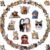 HopPixelle 100Pcs Cat Stickers | Cute Funny Meme Bulk | Waterproof PVC Vinyl Stickers for Water Bottles, Laptop, Skateboard, Phone, Notebook, Luggage, Scrapbook | Cat Lover Gifts for Kids Teens Adults