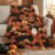 Horaldaily Halloween Flannel Blanket Throw,Black Orange Pumpkin Goblin Hallowmas Soft Fuzzy Plush Cozy Fleece Blankets for Couch Sofa Bed Decor, Ideal Gifts for Kids Adults 60×80
