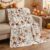Horaldaily Halloween Flannel Blanket Throw,White Beige Pumpkin Goblin Hallowmas Soft Fuzzy Plush Cozy Fleece Blankets for Couch Sofa Bed Decor, Ideal Gifts for Kids Adults 40×50