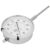 Horett Brass Movement Dial Indicator 0-50mm Dial Indicator Brass Movement Shockproof Measurement Tool IP65 0.01mm Locking Screw with Stainless Steel Rod for Measurement