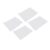 Horett Self Laminating Sheets A4 Self Adhesive 50 Pack (Glitter)