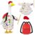 Horolam Porch Goose Back to School Outfit with Schoolbag
