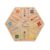 HOROW Wahoo Board Game Wooden Original Board Game 15 inch Classic 2 Side Painted Fast Track Game for 4 Player and 6 Player with 30 Marbles,6 Dices for Family Game Night