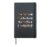 Horse Math Equation Puzzle Funny Algebra Teacher Student Hardcover Journal, Black
