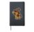 Horse Witch with Candy Corn Hardcover Journal, Black