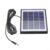 Hosrivae 5W 12V Portable Solar Panel, Monocrystalline Silicon accumulator Charger with 300cm Cable for Cars, Boats, RVs, Garden Lights, and Small DC Devices, High Efficiency Performance