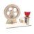 Hosrivae Hand Crank Generator Kit for, STEM Science Experiment Electricity Learning Toy, DIY Wooden Generator Model With Light Bulb for Elementary School Physics Projects