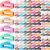 Hoteam 126 Pcs 4.1 Inch Large Hair Claw Clips Bulk Rectangular Big Hair Claws Matte Nonslip Banana Clip Plastic Barrettes for Women Gifts Accessories, 18 Colors