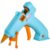 Hot Glue Applicator, Blue Rechargeable Cordless Mini Glue Applicator with USB Charging, 3-5 Min Rapid Preheat, 20W Power, Lightweight Design for Home Creative Projects