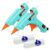 Hot Glue Gun Kit Mini: Mini Hot Glue Guns Kit with 20 Sticks Melt Glue Gun Craft for Kids School DIY Arts Home Quick Repairs Multi-application 2 Pack