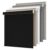 HOTSOON Blackout Roller Shades for Windows,Cordless,Pull Down Roller Shades,Roll up Blinds,Thermal Insulated Linen Fabric,UV Protection,Window Shades for Home,Door,Office,Blackout-Black,48″ W x 72″ H