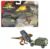 Hot Wheels Jurassic World Rebirth, Dinosaur Collection Vehicle and Figure (Tyranno-Hauler Tyrannosaurus Rex)