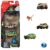 Hot Wheels Jurassic World Toy Cars, Trucks & Dinosaur, 5-Pack with 4 1:64 Scale Die-Cast Toy Vehicle & 1 Dinosaur from The Franchise (Set 1)