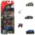Hot Wheels Jurassic World Toy Cars, Trucks & Dinosaur, 5-Pack with 4 1:64 Scale Die-Cast Toy Vehicle & 1 Dinosaur from The Franchise (Set 2)