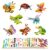 Houlishu 25Pcs 3D Insect Paper Puzzle, Glue-Free DIY Assembly Craft for Kids