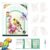 houlishu Flower Bird Art Painting Book, Portable Sketch Album for Art Creation and Relaxation
