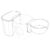 HOULIY Cup Holder Expansion Accessory – Exclusive Cup Ring & Glasses/Phone Tray, Designed Only for HOULIY Holder (Fits Uppababy Vista/Cruz/Minu Strollers)