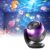 Hounyoln Ocean Projector Starry Glow Projector with White Noise & Timer