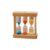 Hourglasses Timer, Mini Wooden Sand Timer Hourglassclock, Battery-Free, Sand Timers Set for Cooking Classroom Exercise Home Office Decor (Style A 1Min 3Min 5Min)
