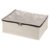 Household Essentials 3364-1 Cotton Canvas Blanket Storage Bags | Natural, Off-White