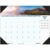 House of Doolittle 12 Month Earthscapes Coastlines Monthly Calendar Desk Pad, January 2027 to December 2027, 22″ x 17″