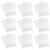 Housoutil 100pcs Plastic Sheet Protectors for A4 Paper with Reinforced 11-Hole Punch, Lightweight and Premium Clarity Binder Sleeves for Documents and Photo Paper, for Office and Home Use
