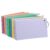 Housoutil 9pcs Ruled Index Cards Notebook with Iron Ring Binder, Portable Horizontal Lined Note Cards Made of Paper, for Quick Reference and Home Writing Tasks Random Color
