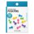 HOVEQUE Push Pins, Colorful Plastic Head, Steel Point, 100 Count