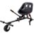 Hoverboard Go-Kart Seat Attachment for 6.5″, 8″, 10″ Hoverboards, Heavy Duty Dual Shock Absorber, Adjustable Off-Road Frame, Black
