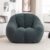 HOWEYI Bean Bag Chair with Filler, Bean Bag Sofa with Tufted Soft Stuffed Filling, Fluffy and Lazy Sofa, Comfy Cozy BeanBag Chairs with Memory Foam for Dorm, Apartment, Living Room，Green
