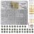 HowKit-Moon 1750+Pcs A-Z Alphabet Letter Beads Kit with Numbers Bead