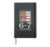 How Many Pages Today 67 Chapters Hardcover Journal, Black