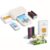 HPRT CP4100 4×6 Photo Printer with 162 Sheets & 3 Ribbons, Full-Color Photo