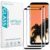 HPTech 2 Pack Screen Protector for Samsung Galaxy S9 Plus Tempered Glass Film, 3D Curved Full Screen Coverage, HD Clear, Anti Scratch, Case Friendly