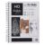HQ Finestroke 3 in 1 Mix Media Sketchbook, 9 x 12 Inches Art Pad, Mixed Paper for Sketching, Drawing and Painting, Top Wiro Binding, 30 Sheet