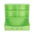 HREHGHGI 3-Tier Bookcase for Kids Storage Organizer Light Green Shelf