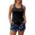 Hresuewn Bats Womens Tankini Swimsuits with Shorts Halloween Swimsuit Two Piece Tummy Control Bathing Suits Halloween Decor