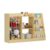 HRVEOCEI 4 Tier Wooden Bookshelf for Nursery (Light Natural)