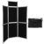Hubxinly 6 1 Panel Folding Poster Display Board for Trade Show Events