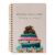 huester Funny Book Notebook Journal, Book Lover Gifts Journal for Women Men, How Many Nights a Week Should You Reading Notebooks for Note Taking, Bookish Gifts Hardcover Spiral Notebook, 5.5×8.3 Inch
